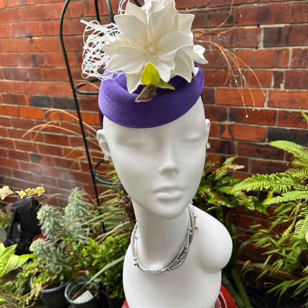 Beautiful Handmade hat, Hat for the Races, Hats for Ascot, Special Occasion Hats