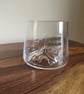Gunners Whisky Glass - Japanese-Style Crystal Tumbler - Football Fan Gift