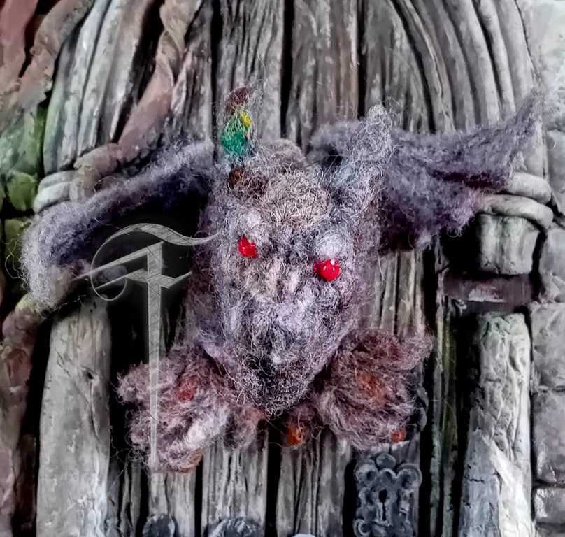 Gargoyle brooch