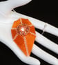 Fishtail Pendant in Orange and Peach - Image 1
