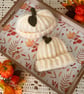 Baby Cream Pumpkin Hat - Image 2