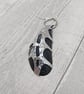 Aluminium Tin and Mussel Shell Pendant Necklace, Sea Inspired Unique Design - Image 5