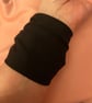 Black Twist Cuff Made to order tattoo wrist cover up, goth gift, secret Santa  - Image 2