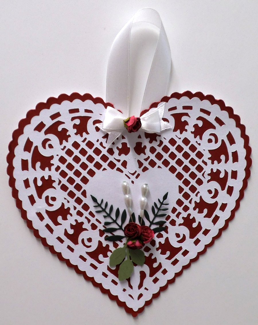 Quality Hand Made Valentine Gift Tag