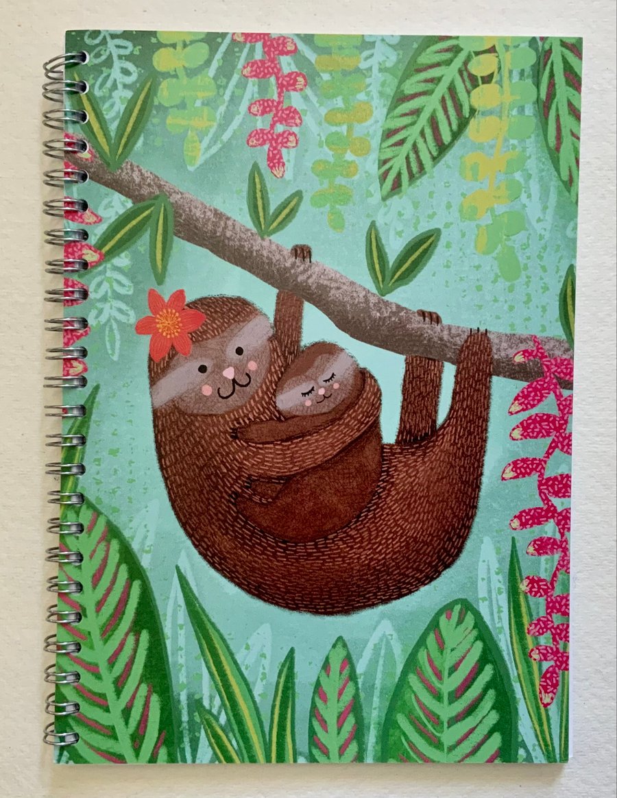 Sloths, Notebook, Journal