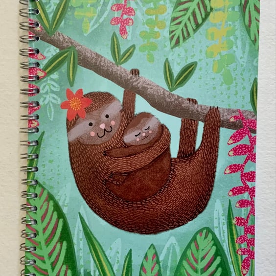 Sloths, Notebook, Journal