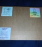 Quirky art Notebook mystery letterbox gift,  card, bookmark and postcard - Image 2