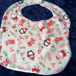 Babies Christmas Bib