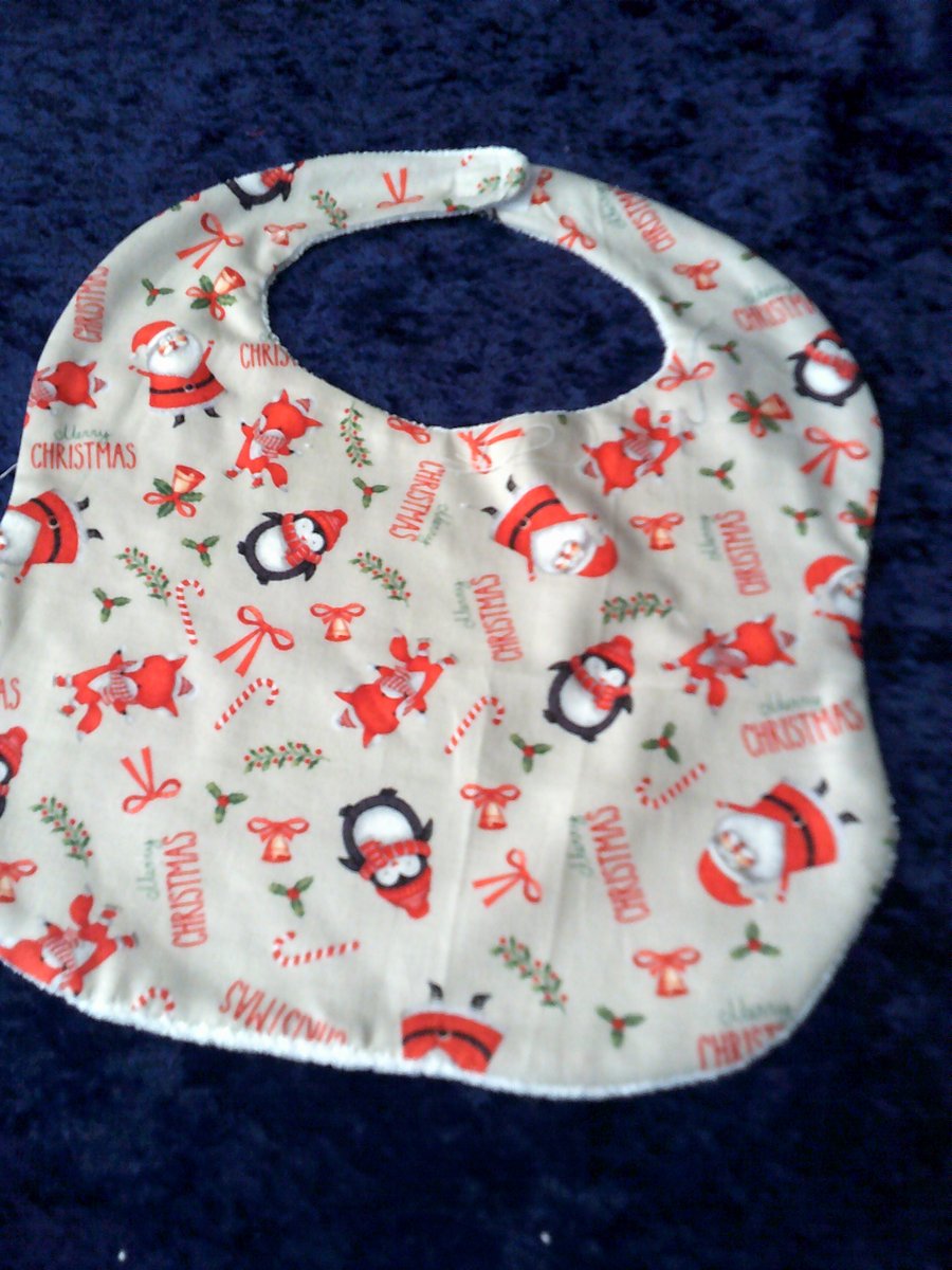 Babies Christmas Bib