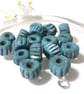 Blue Ridge Textured Ceramic Beads - Image 1