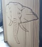 Elephant Face CUT & FOLD Book Folding Pattern - EMAILED PDF PATTERN - Image 3