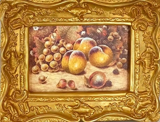 Worcester Fruit . Framed Special Edition Canvas Print 