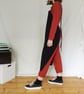 Kite-Shape Crossback Apron, Black Canvas, Adjustable Unisex No 22 - Image 5