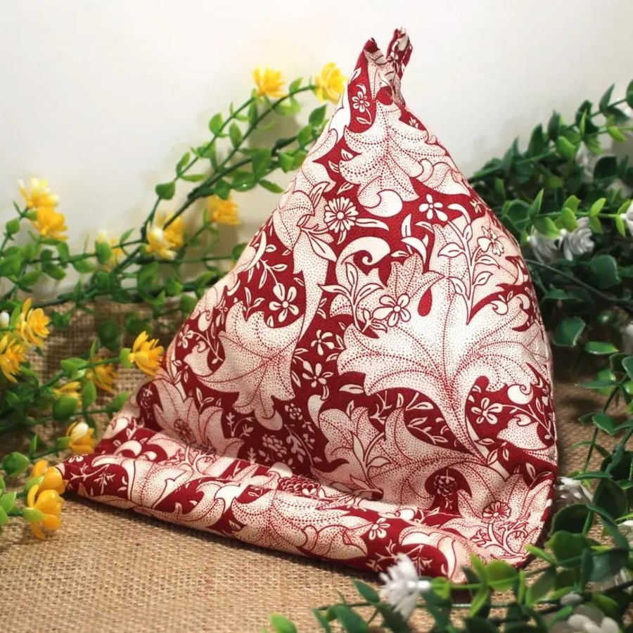William Morris Wallflower Tablet Pillow - Kindle Cushion Rest - Phone Stand