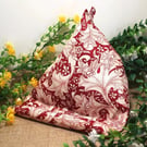 William Morris Wallflower Tablet Pillow - Kindle Cushion Rest - Phone Stand