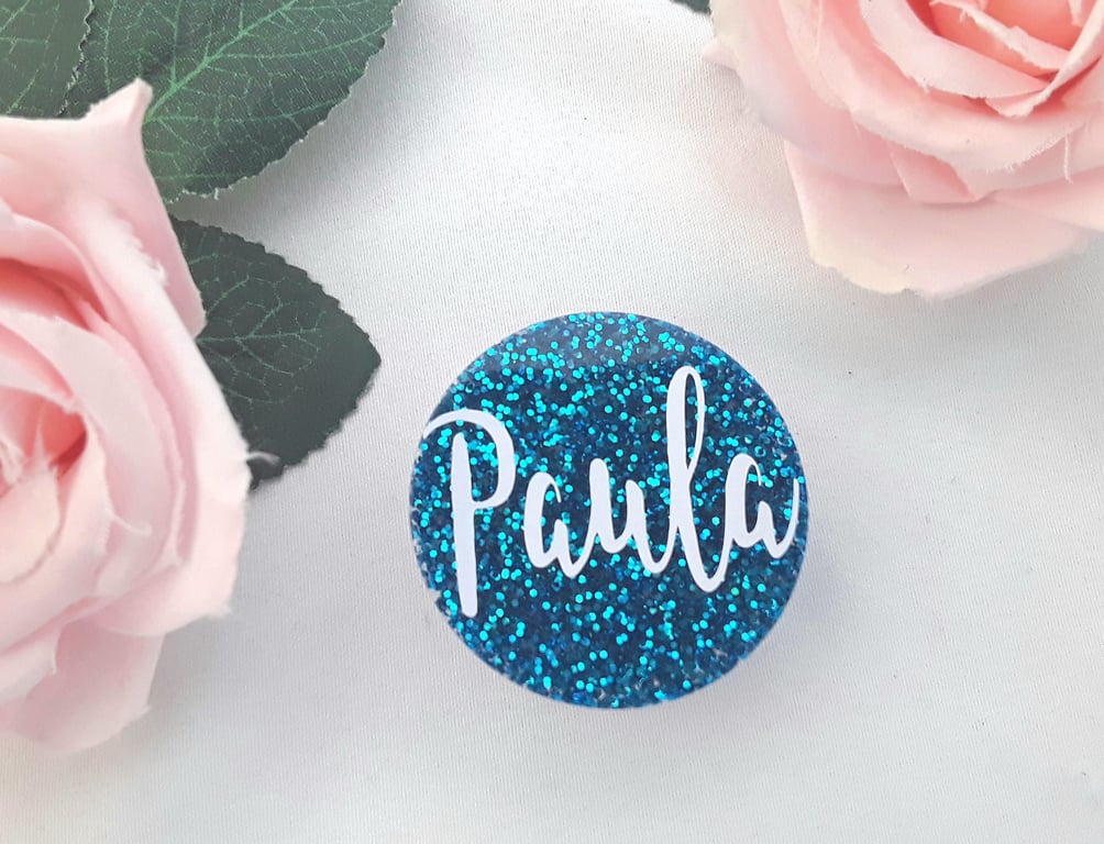 Personalised Glitter mobile phone grip, 17 Glitter colours