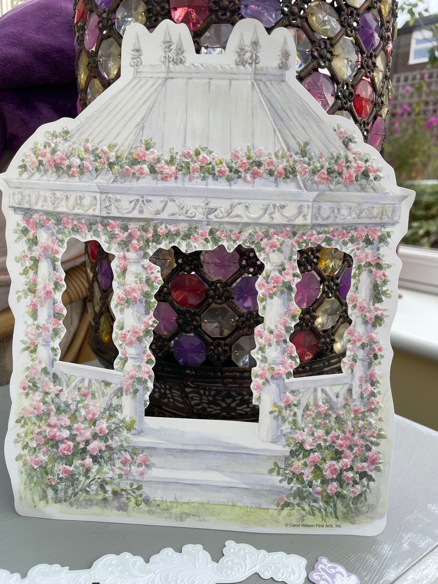 A selection of decorative toppers including frames, flowers, corners and more