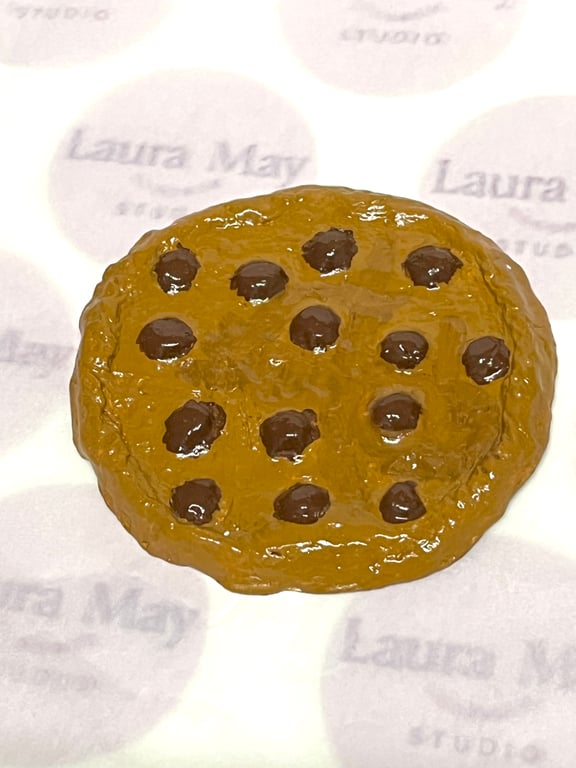 Chocolate Chip Cookie Coaster