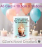 Coffee Birthday Card with inside message A6 size 10.5cm X 14.8cm  - Image 7