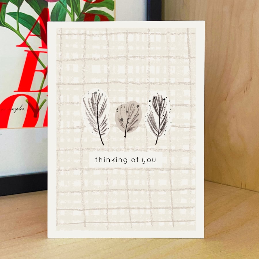 Thinking of You Card - Condolences Card, Sympathy Card, Grief Bereavement Card