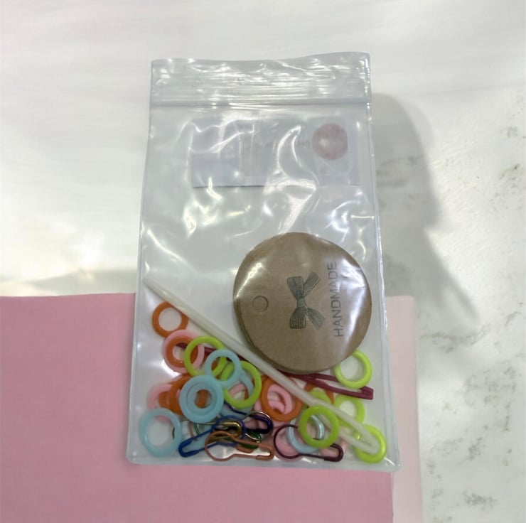 Hand Made labels, Stitch Markers & Needles - Folksy