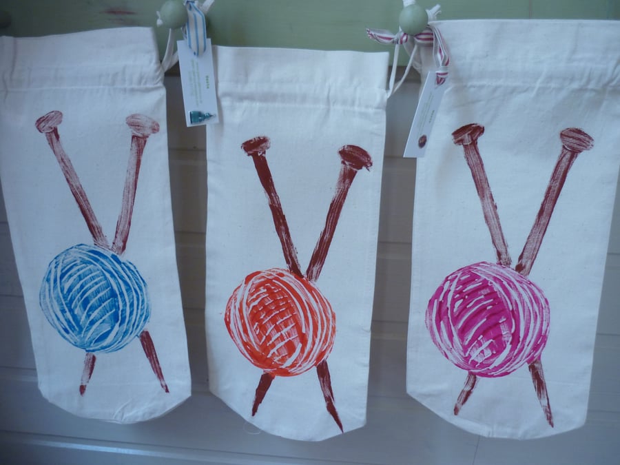 knitting Travel  bags