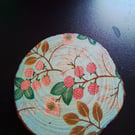 Woodslice decoupage coaster 