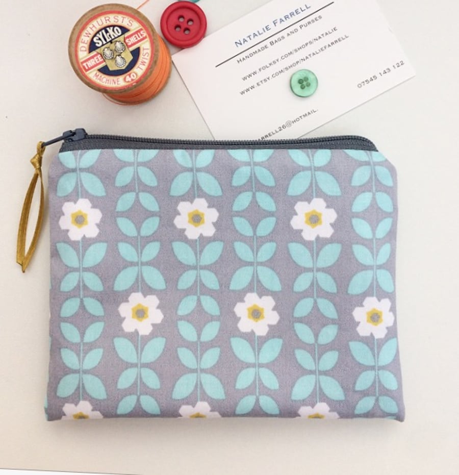 Floral Coin Purse