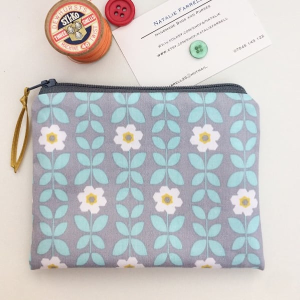 Floral Coin Purse