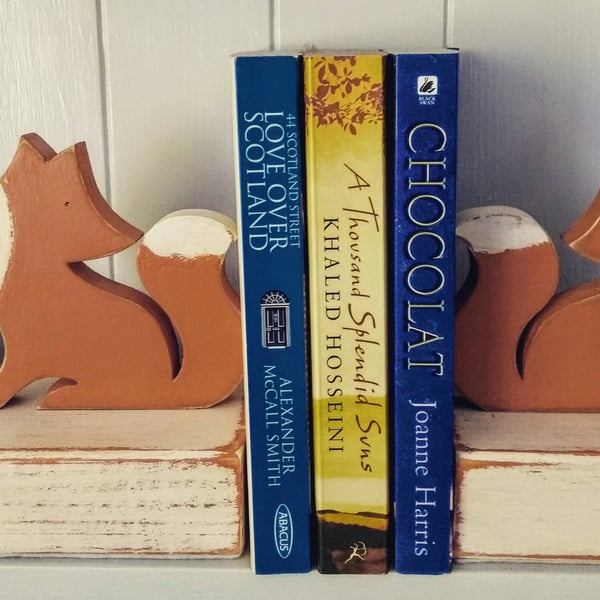 Fox Bookends 