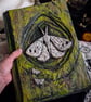 Moth Apothecary Book as Green Witch Grimoire