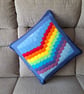 Rainbow effect cushion cover - Image 3