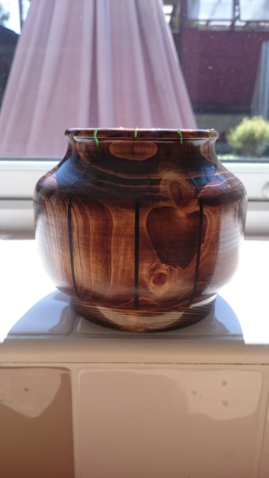 Bowl (105) Honey Pot Homemade Wooden