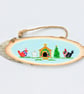 Chatting chickens Hanging decoration. - Image 1