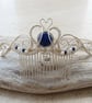 Wire Work Lapis Lazuli Hair Comb