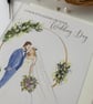 Congratulations on Your Wedding Day, Wedding Card - Image 3