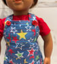 Dolls Bright Star Pinafore Outfit - Image 2