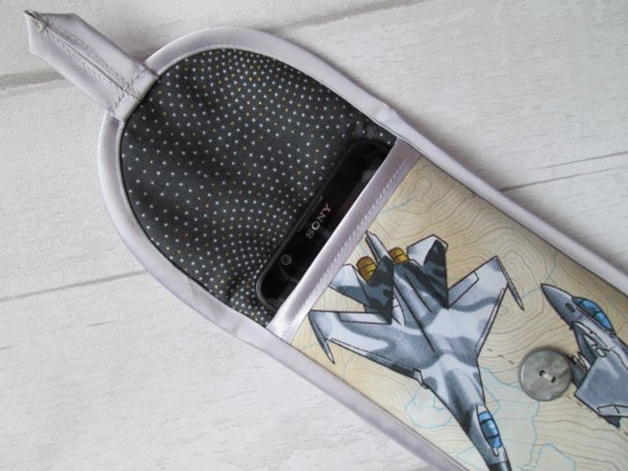 SOLD - Fighter Jets Glasses or Phone Case