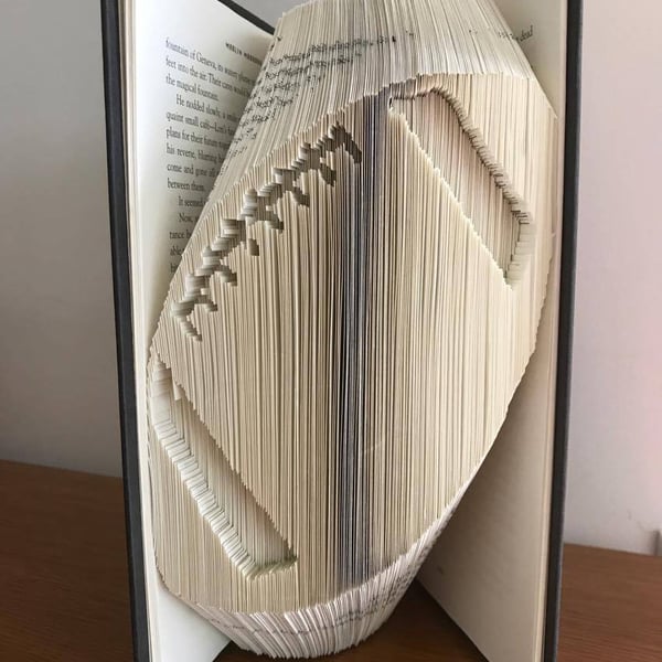 American Football COMBI Book Folding Pattern - EMAILED PDF PATTERN