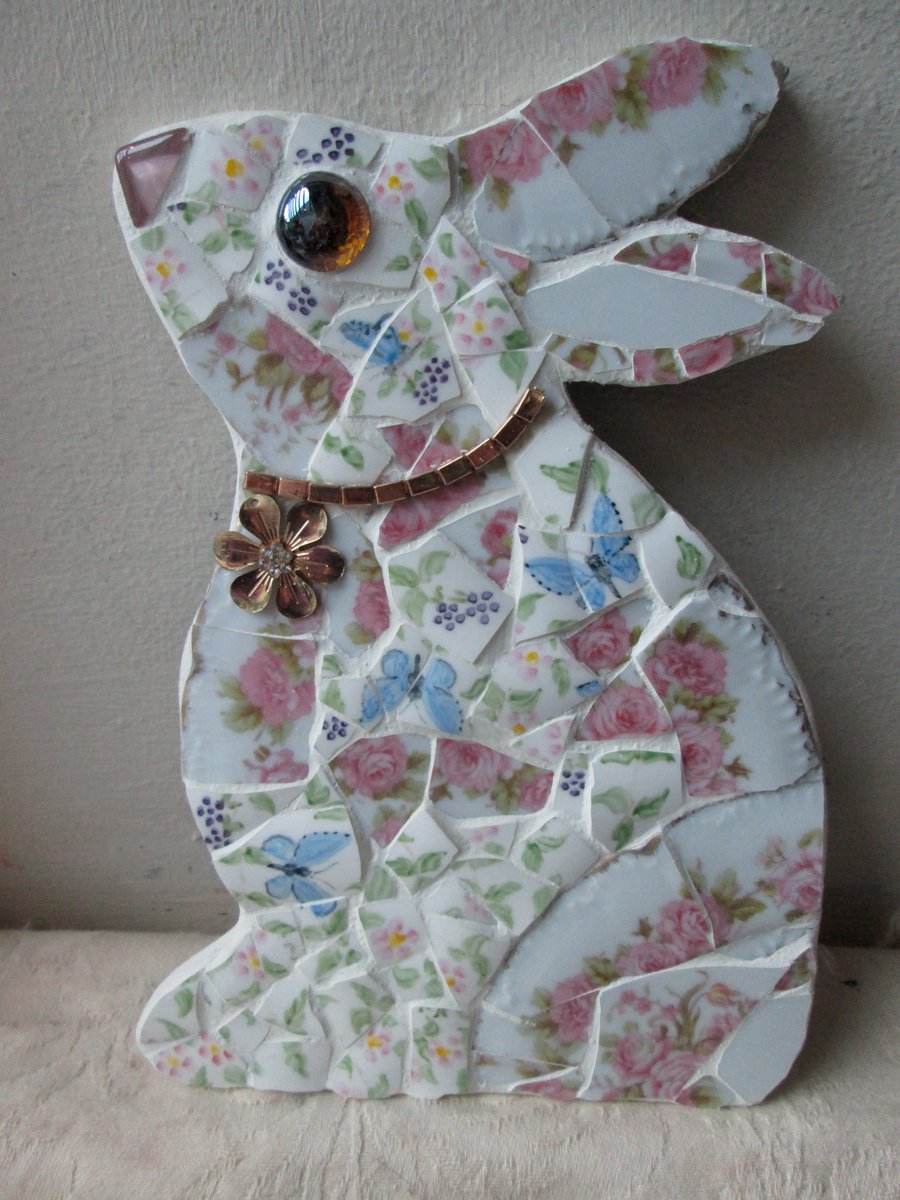 Mosaic Rabbit in china