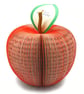 Personalised Teacher Apple Gift – Handmade Book Art - Image 2