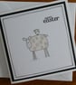Easter Card - Sheep and Chick - Image 3
