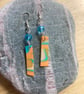 Earrings simple polymer clay - Image 4