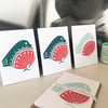 'Fat Robin' 6 Pack Christmas  cards