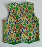 Reversible boys waistcoat, Age 5 years, Waistcoat, Boys waistcoat, Dragons  - Image 4