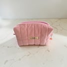 Baby Pink, Needlecord Vanity Case.