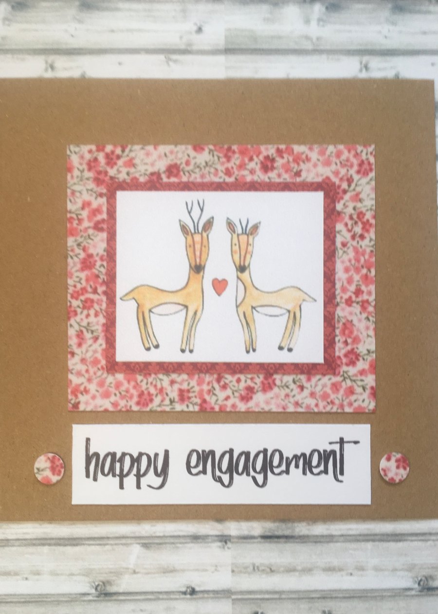 Happy Engagement Card 