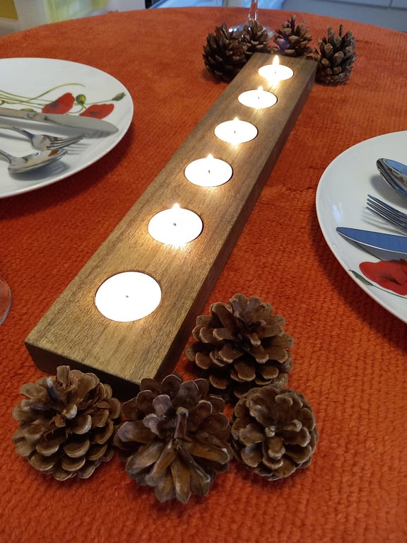 Rustic Tealight Holder 