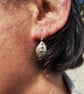 Sterling Silver and Ruby earrings  - Image 2