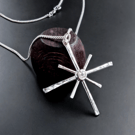 Christmas Star pendant, Handmade SPIRITUAL Jewellery Design
